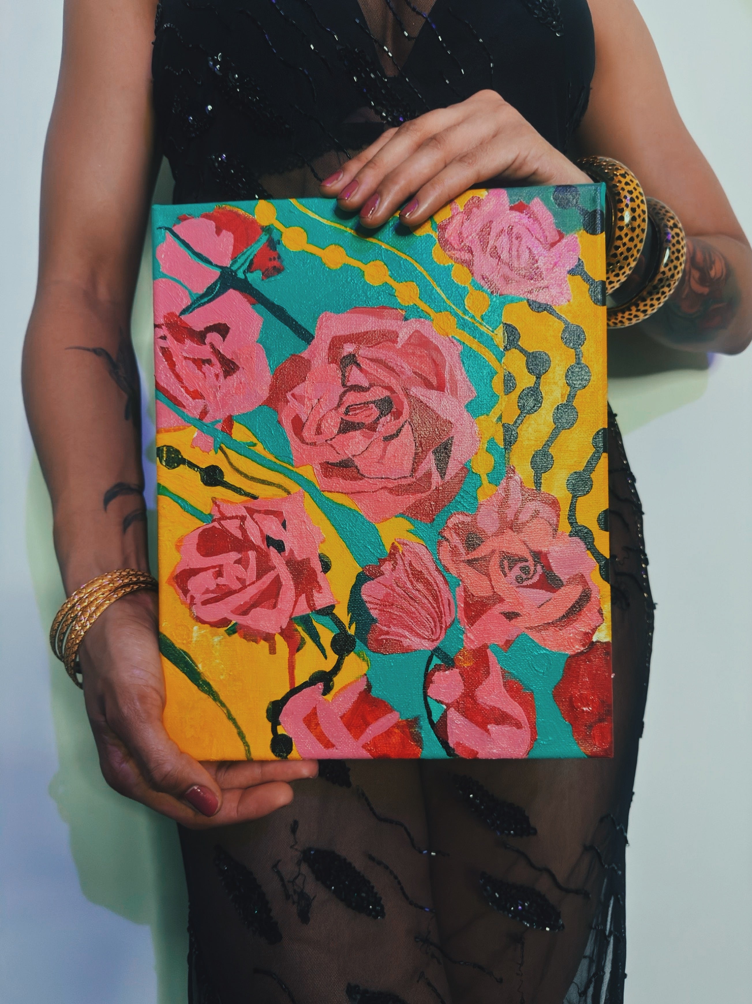 Your Rose Within Acrylic on Canvas