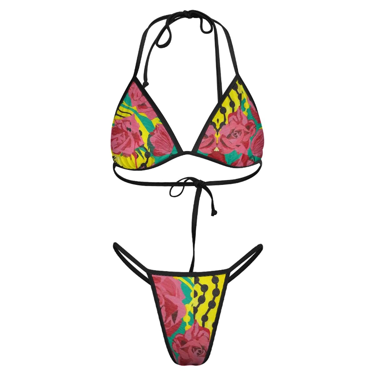 Your Rose Within Thong Bikini