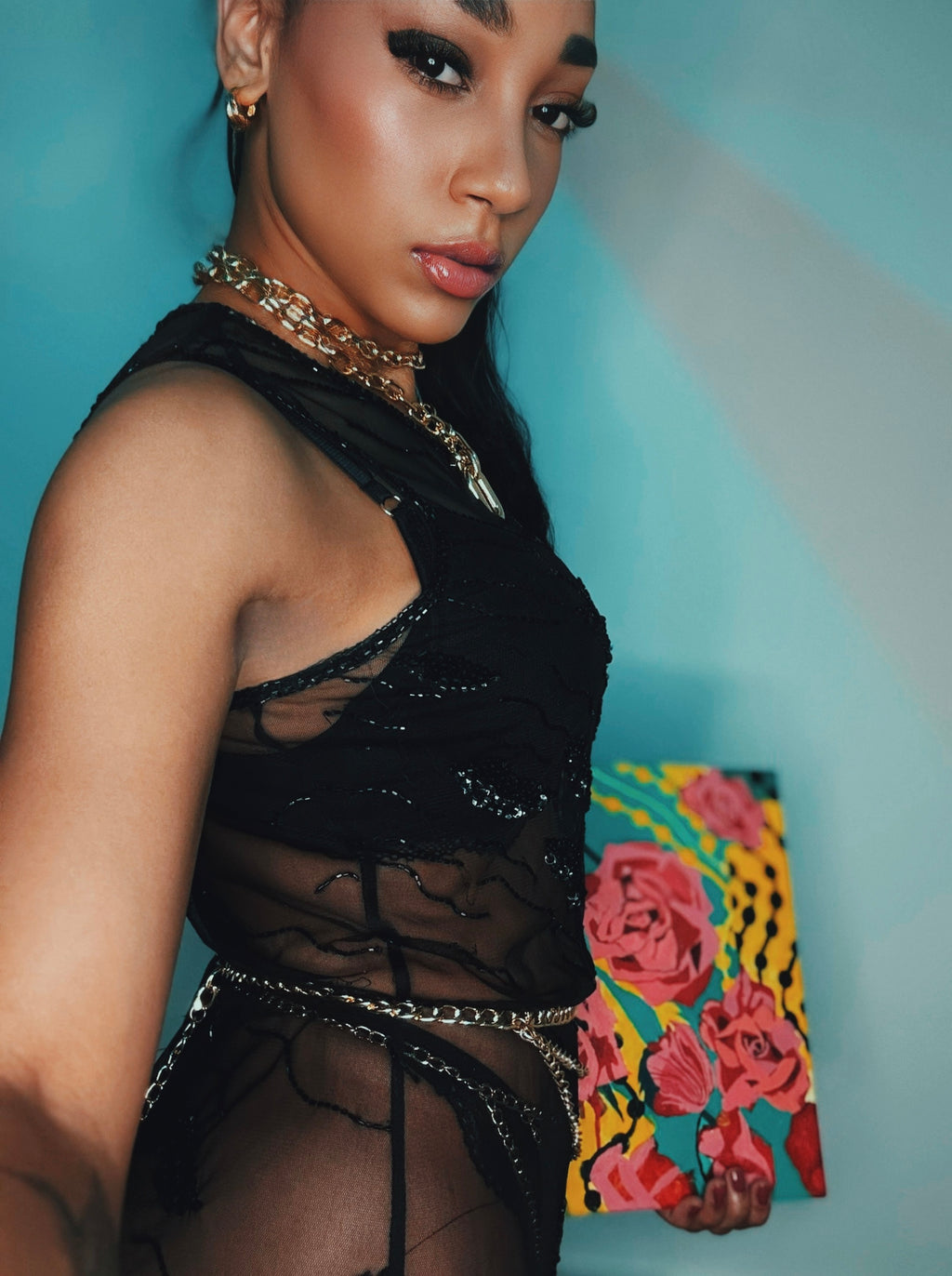 Your Rose Within Acrylic on Canvas