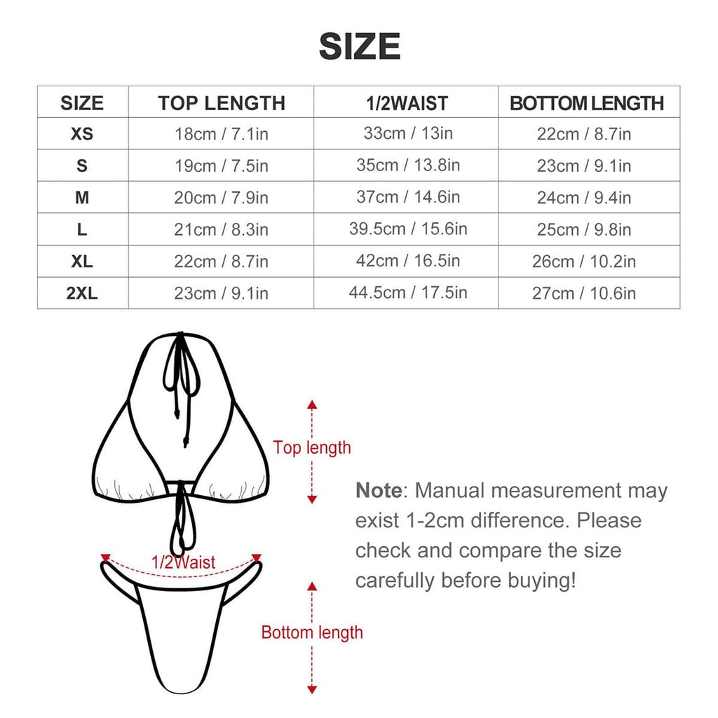 Your Rose Within Thong Bikini